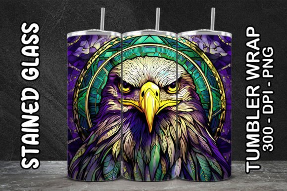 3D Bald Eagle Mystical Tumbler 3 Design Guide