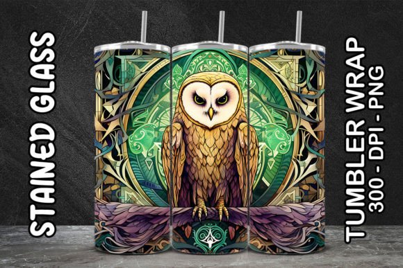 3D Barn Owl Mystical Tumbler 3 Design Guide