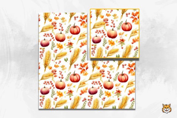 Autumn Harvest Festival Seamless Pattern: Practical Applications for Seasonal Design