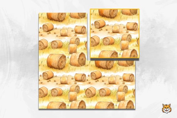 Autumn Hay Bales Seamless Pattern 1: Practical Design Advice for Seasonal Projects