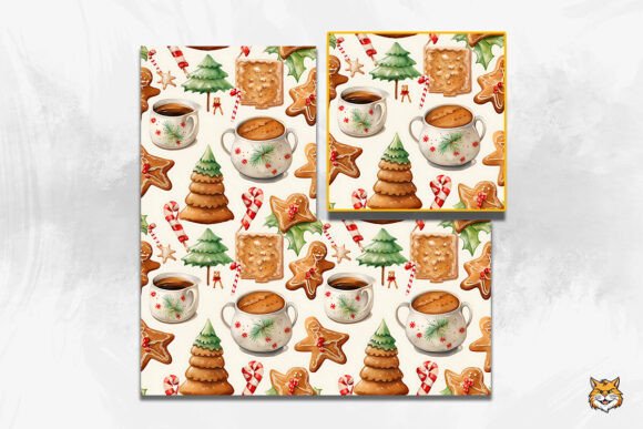 Christmas Cookies Seamless Pattern 3: Elevating Holiday Design Projects