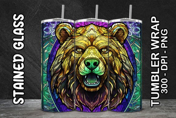 Evaluating the 3D Grizzly Bear Mystical Tumbler 1 Digital Asset for Sublimation Projects