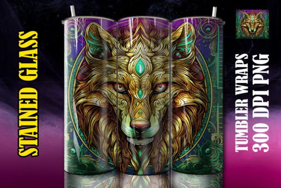 Evaluating the 3D Wolf Mystical Tumbler 1 Digital Asset for Sublimation Projects