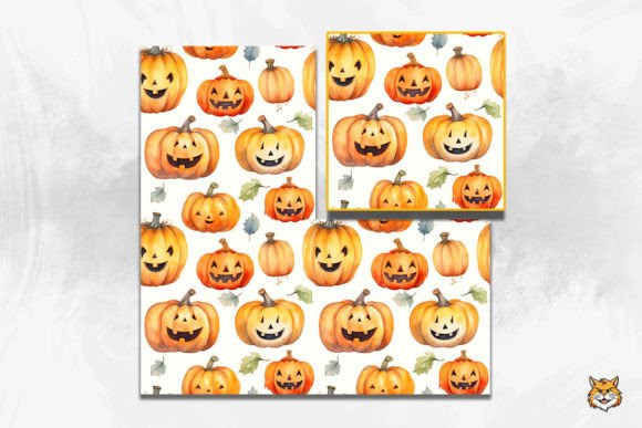 Pumpkin Patch Menace Seamless Pattern 3 Design Guide