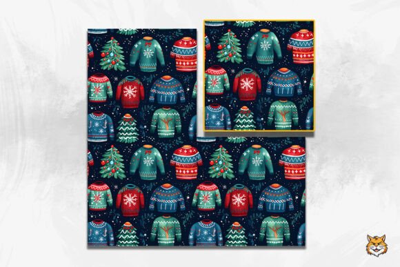 Ugly Sweater Seamless Pattern Design Guide