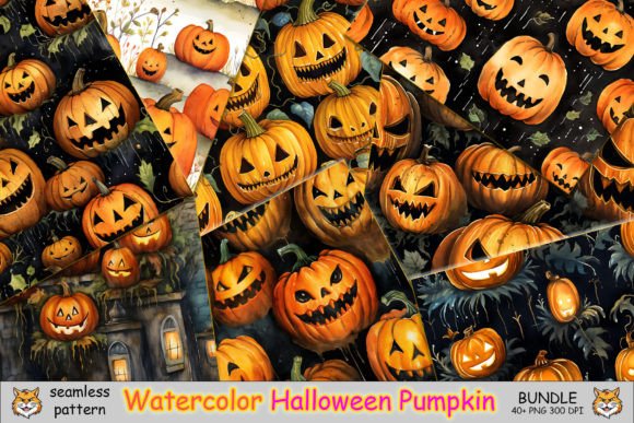 Unleashing Creativity with Sinister Pumpkin Seamless Patterns: A Complete Guide to Halloween Design Assets