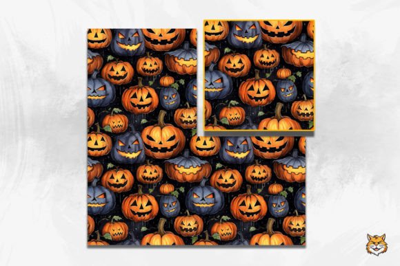 Unleashing Creativity with the Ghoulish Pumpkin Seamless Pattern: A Complete Guide to Spooky Design